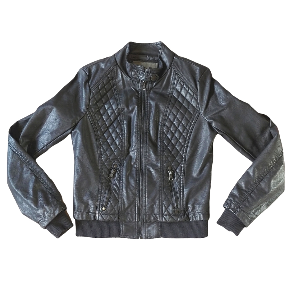 Ci Sono Leather Moto Jacket from the Buckle black